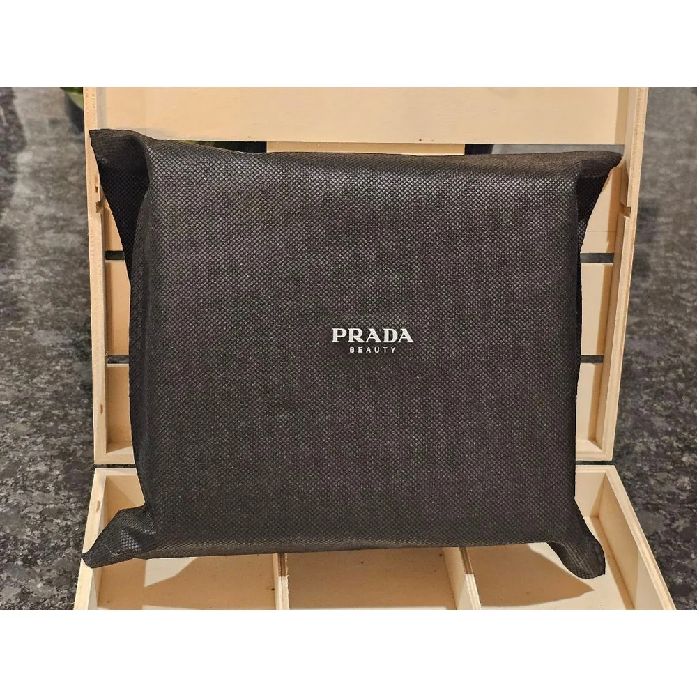 Prada Black & Pink Square Hard Travel Case NWT - Picture 17 of 17